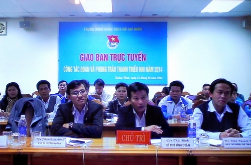 Đại diện Tỉnh đoàn Quảng Nam phát biểu