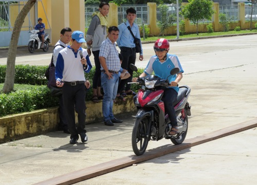 Thi thực hành lái xe an toàn