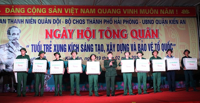 Rộn ràng ngày hội tòng quân tại Quân khu 3 - ảnh 4