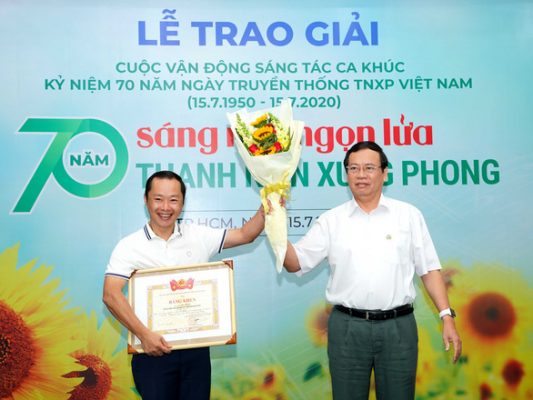 70 năm - sáng mãi ngọn lửa thanh niên xung phong: An Hiếu giành giải nhất - Ảnh 1.